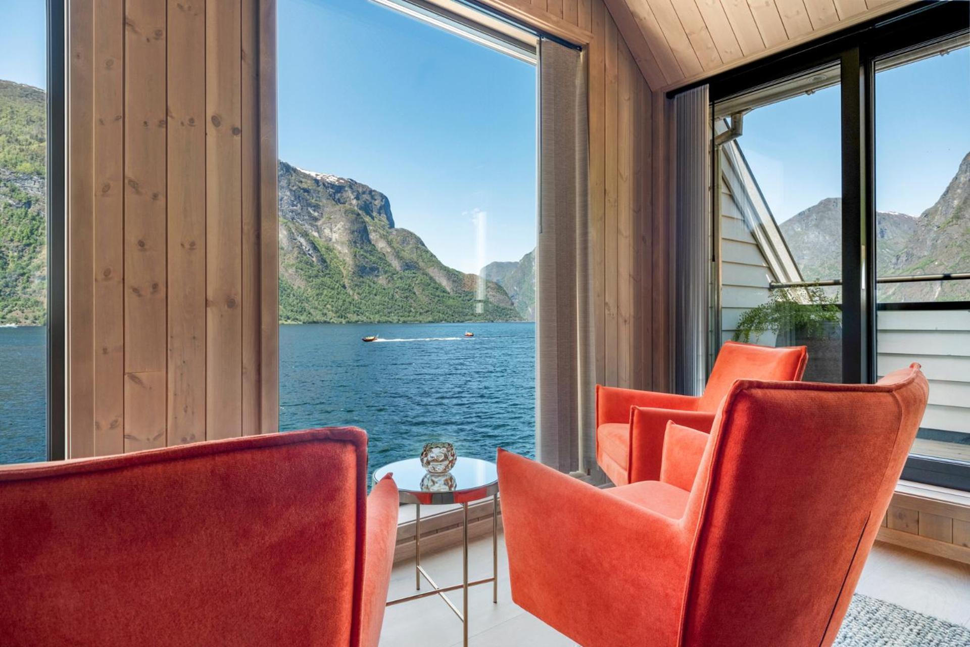 Wangen Apartments By Fjord Resort Aurland Exterior photo
