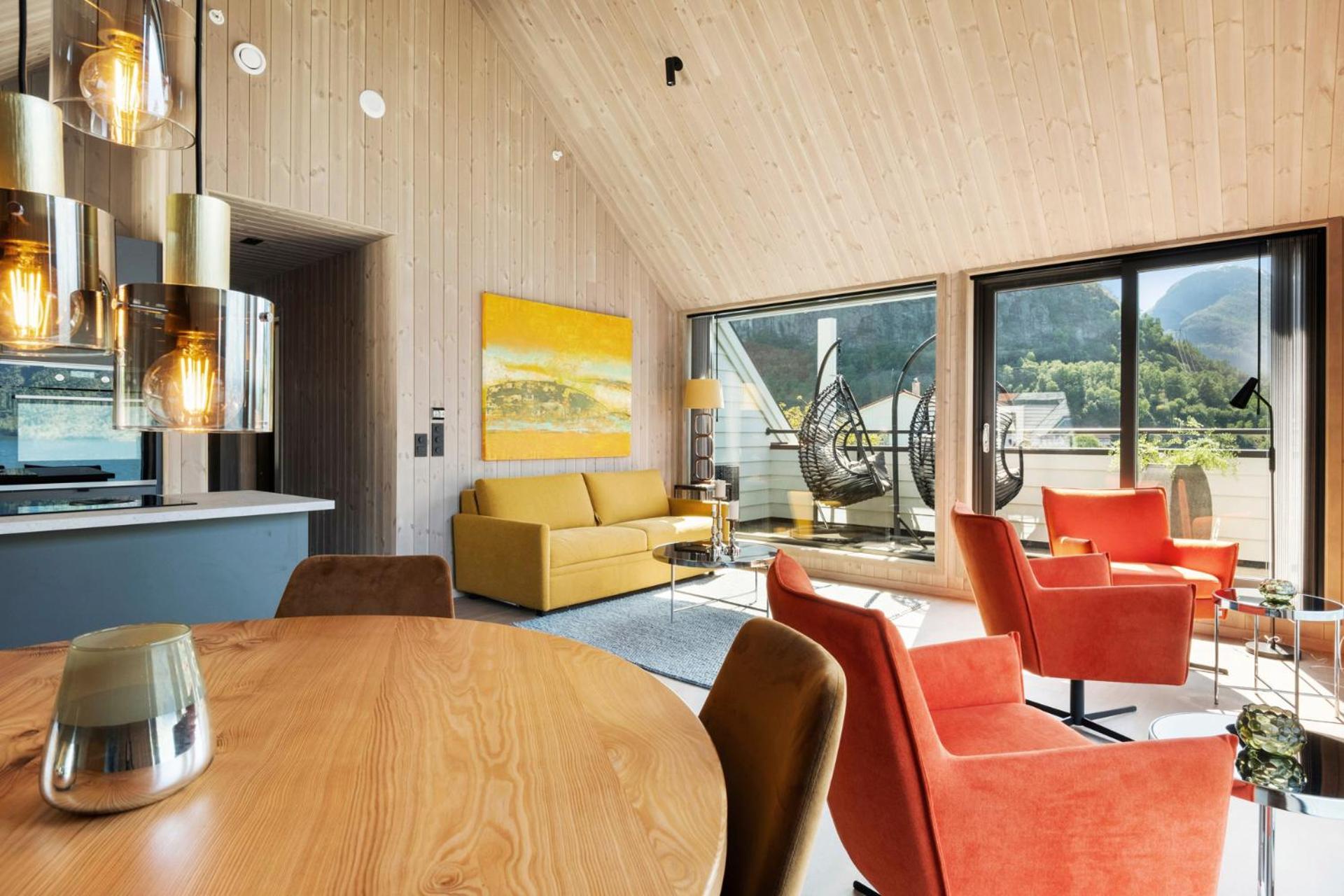 Wangen Apartments By Fjord Resort Aurland Exterior photo