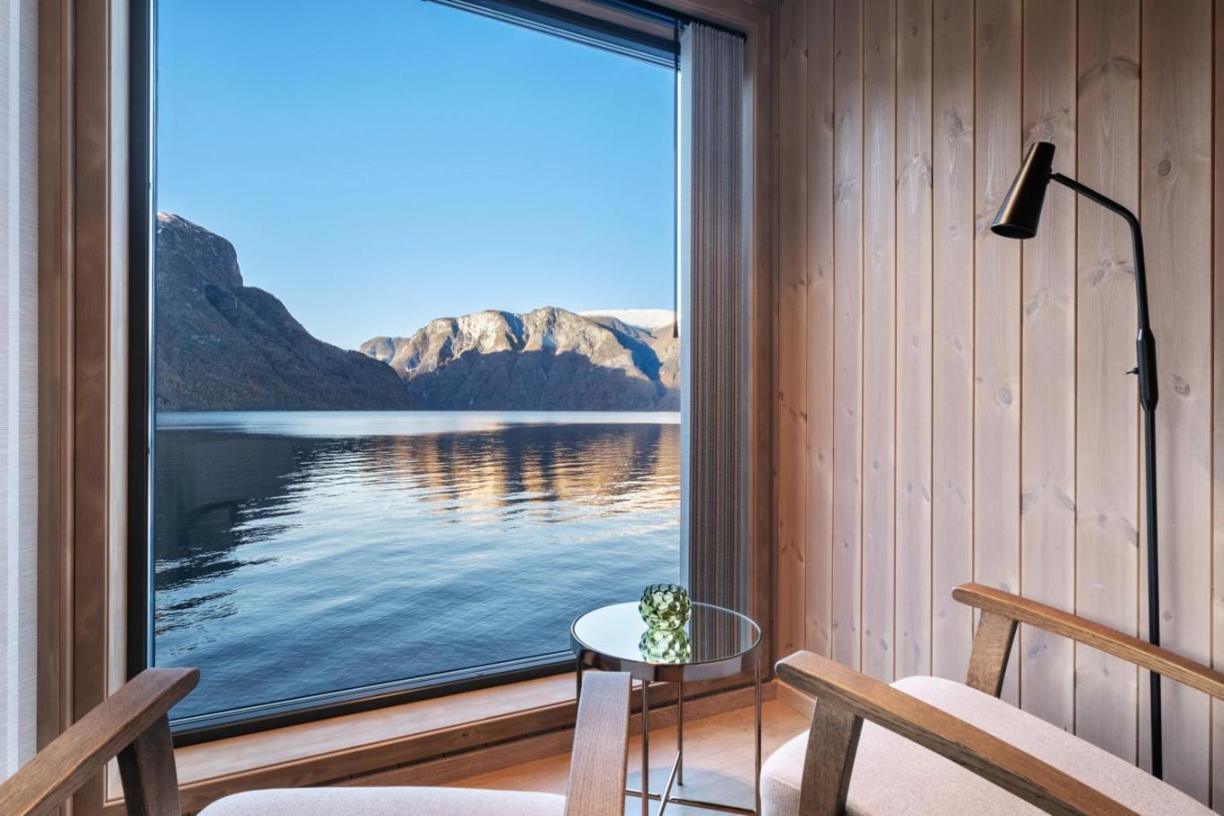 Wangen Apartments By Fjord Resort Aurland Exterior photo